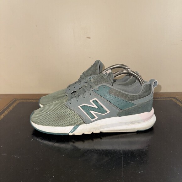 New Balance 009v1 Green Pink White WS009MG1 Women’s Size 6 - Picture 3 of 5